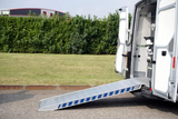 DIMA Transportabel vare og eventrampe. Kapasitet opp til 900kg. 85 eller 100cm bredde