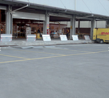 Fastmontert lastebro Definitive