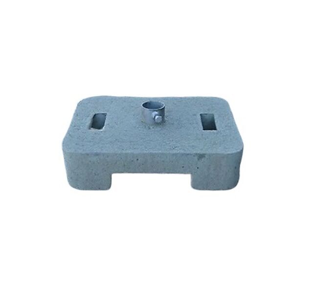 Betongfundament 40 kg skiltstolpe 60mm Løsfot