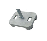 Betongfundament 40kg eller 60 kg for 60mm skiltstople Løsfot