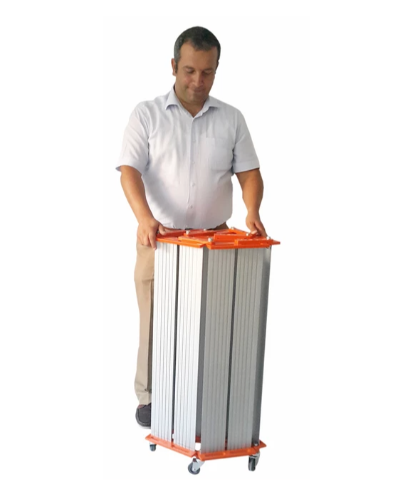 CarryOn RollUp 80cm, sammenrullbar rampe i aluminium