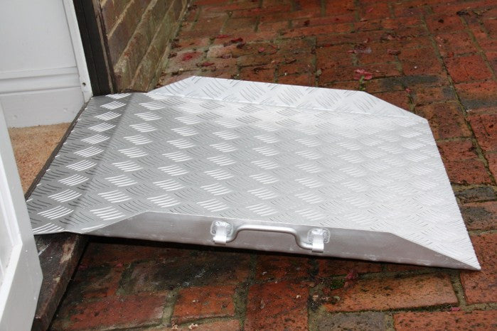 Terskelrampe aluminium Standard - Ramper.no