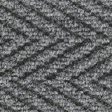 Entreteppe fiskebein 4 størrelser - 2  farger Grå og Mørkegrå