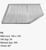 Rullestolrampe Feal systemrampe Aluminium 90 cm bred