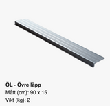 Rullestolrampe Feal systemrampe Aluminium 90 cm bred