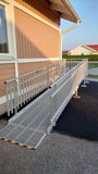 Rullestolrampe Feal systemrampe Aluminium 90 cm bred