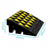 Fortausrampe gummi 200mm - Ramper.no