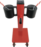 GLA 2000 Flyttbart båndstativ, 2 x 2000cm