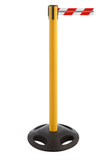 GLA 25 med reflekterende rullebånd, køordner og avsperringsstolpe i ett, 350cm