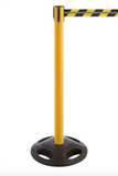 GLA 25 med reflekterende rullebånd, køordner og avsperringsstolpe i ett, 350cm