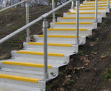 Gripo Trappenese 55x55mm, forboret og forsenket, 100cm - Ramper.no