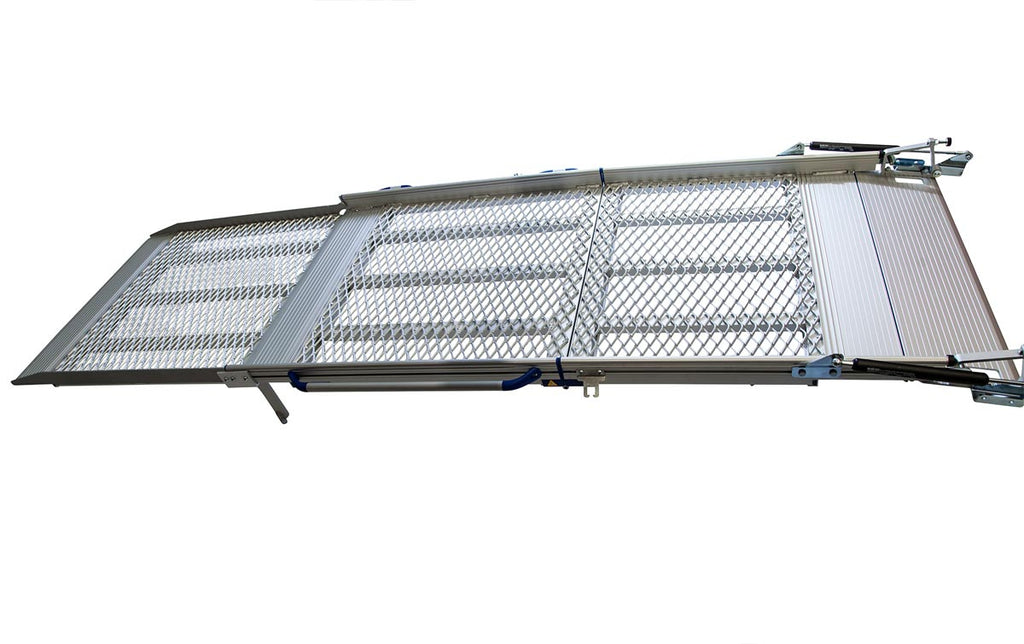 FEAL iRamp Kjøretøy rampe, 3 delte modeller. 248,5cm til 428,5cm. 82cm og 90cm bredde