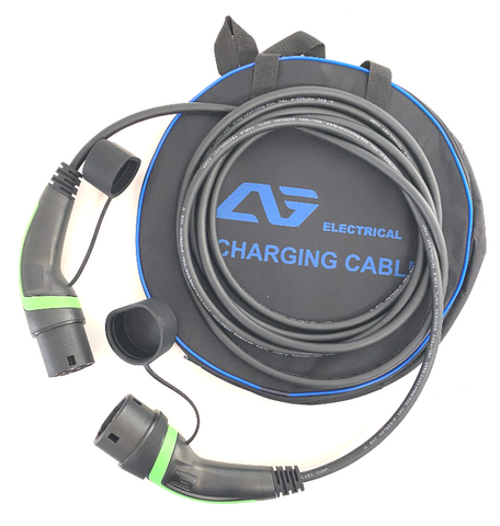 16A Ladekabel til elbil og hybrid, type 2 - type 2