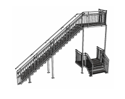 ME 2 etasje Rømningstrapp DUO