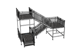 ME 2 etasje inngang med 2 trinn