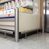 Støtdempende pullert, Rustfri