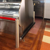 Støtdempende pullert, Rustfri