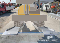 Lasteramper par M140. Kapasitet  opp til 7000 kg per par. Bredde 40 eller 46cm