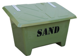 Strøkasse Glassfiber(GRP), 130 l grønn- Sandkasse