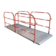 Fotgjengerbro Site Safety, sammenleggbar