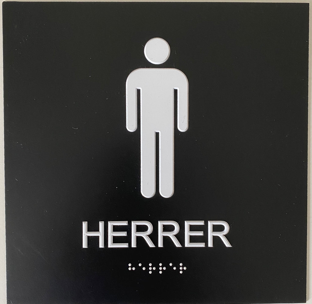 Taktilt piktogramskilt 20X20cm